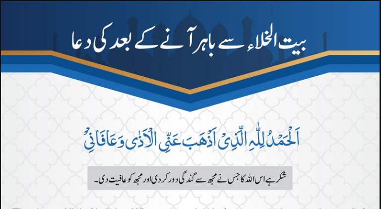 Baitul Khala se Nikalne ki Dua